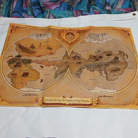 Eternia Masters of the Universe Classics Map Ancient Planet of Mystery and Power - Picture 2 of 2